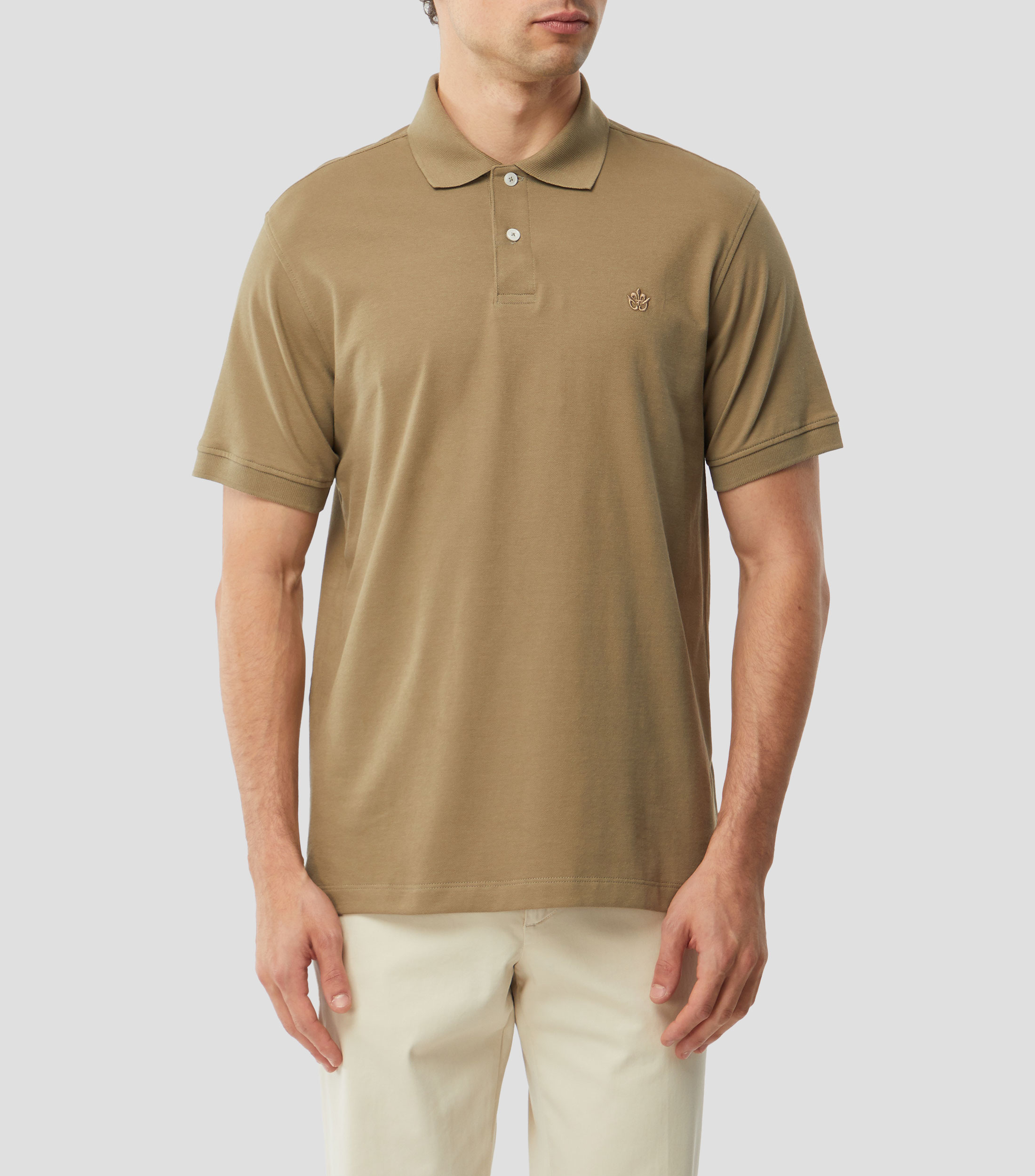 Playera Tipo Polo Manga Corta Hombre